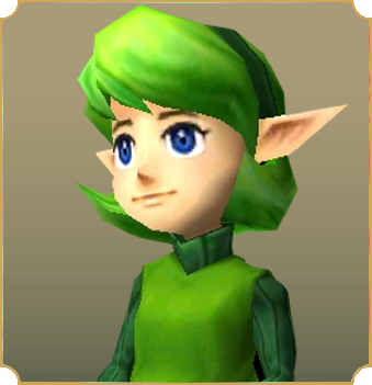 Render de Saria de Ocarina of Time